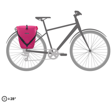 Wasserdichte Fahrradtasche Ortlieb Back-Roller Cyber