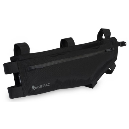 Fahrradtasche für den Rahmen Acepac Zip frame bag M schwarz Black