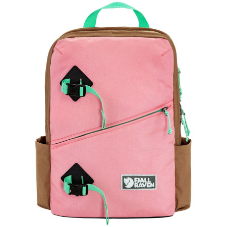 Wanderrucksack Fjällräven Vardag Backpack 17 rosa Poppy Pink-Khaki Dust
