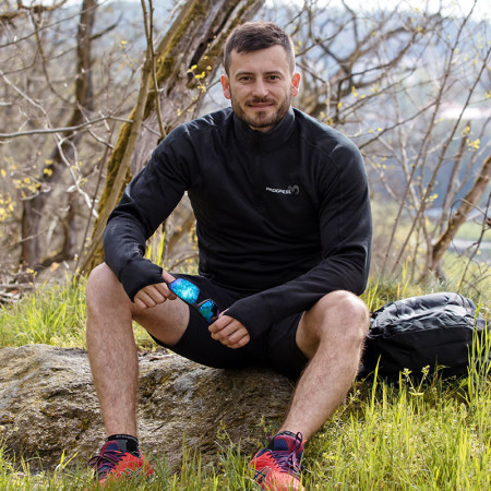 Herren Funktions-Sweatshirt Progress Torez Zip Merino