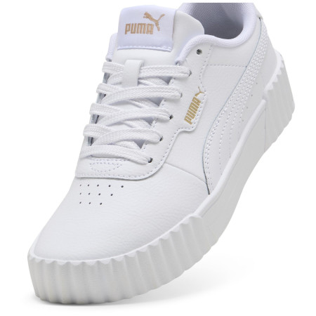 Kinderschuhe Puma Carina 3.0 Jr White-Gold
