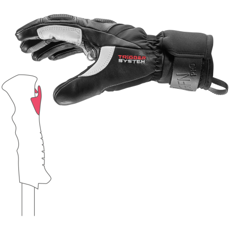 Damen Ski-Handschuhe Leki Griffin Pro 3D Women