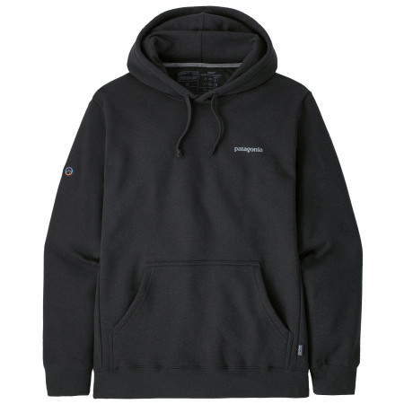 Sweatshirt Patagonia Fitz Roy Icon Uprisal Hoody schwarz Ink Black