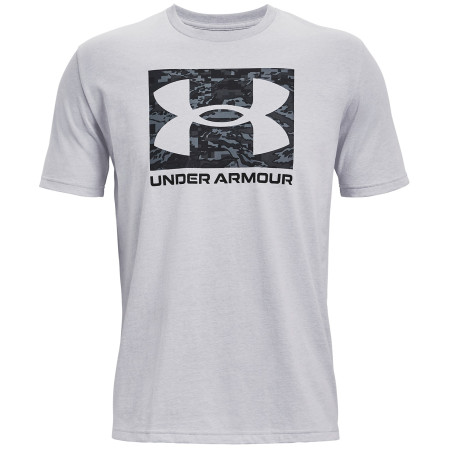 Herren-T-Shirt Under Armour ABC Camo Boxed Logo SS hellgrau Mod Gray Light Heather / / Mod Gray Light Heather