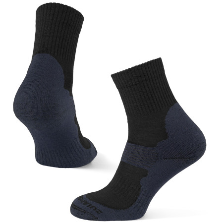 Socken Zulu Merino Women schwarz/grau