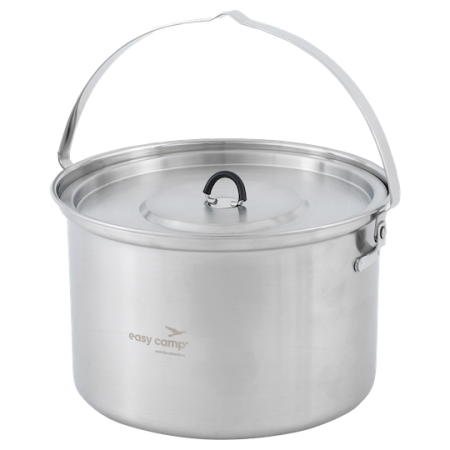 Kessel Easy Camp Campfire Pot 4L silber