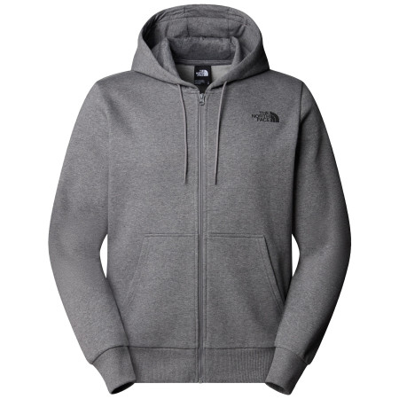 Herren-Sweatshirt The North Face M Simple Dome Full Zip Hoodie grau TNF MEDIUM GREY HEATHER