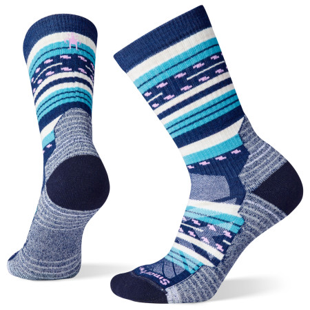 Damensocken Smartwool Hike Light Cushion Margarita Crew blau/hellblau alpine blue