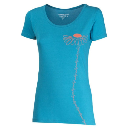Damen-T-Shirt Progress OS Sasa "Kopretina" 24GN blau Turquoise