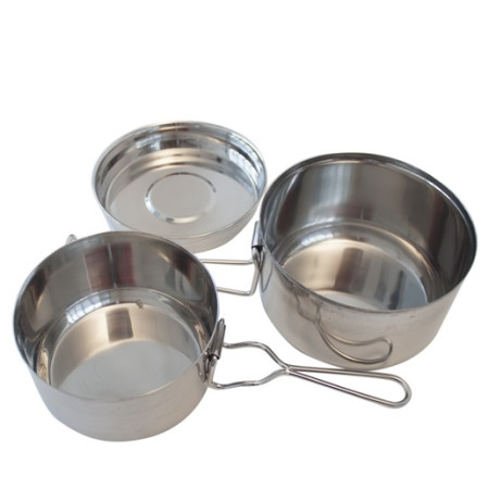 Edelstahl-Essschale Yate Basic - 3 Teile