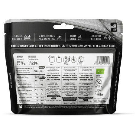 Trekkingnahrung Lyo food Apple & Cinnamon Porridge