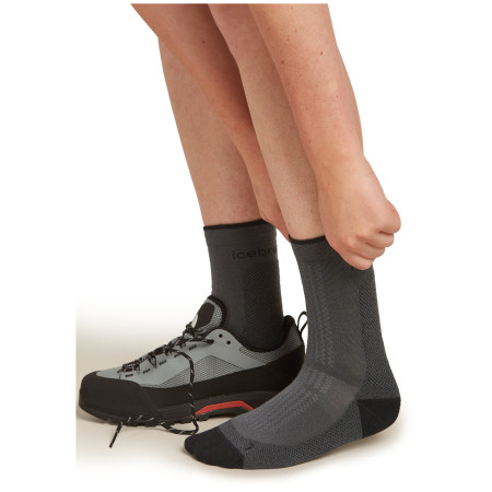 Damensocken Icebreaker W Mer Hike+ Ultralight Quarter