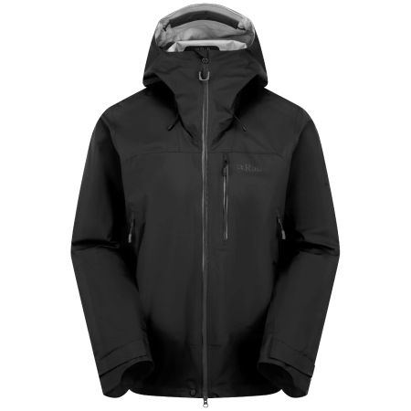 Herrenjacke Rab Firewall Mountain Jacket schwarz