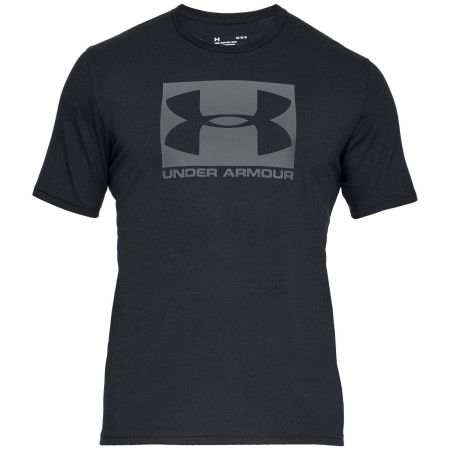 Herren-T-Shirt Under Armour Boxed Sportstyle schwarz Black