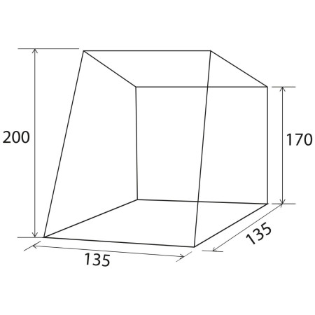 Zelterweiterung Brunner Pilote Caddy 5