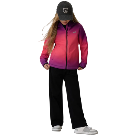 Kinder-Softshell-Jacke 4F Softshell Jacket F603 Multicolour 3 Allover