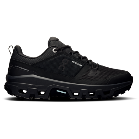 Damen Wanderschuhe On Running Cloudrock Low WP schwarz Black/Black
