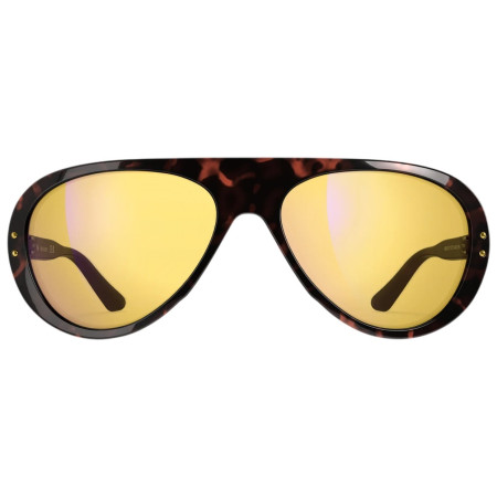 Sonnenbrille Vallon Royal Enfield Classic Edition braun Dark Tortoise | Yellow RE Edition