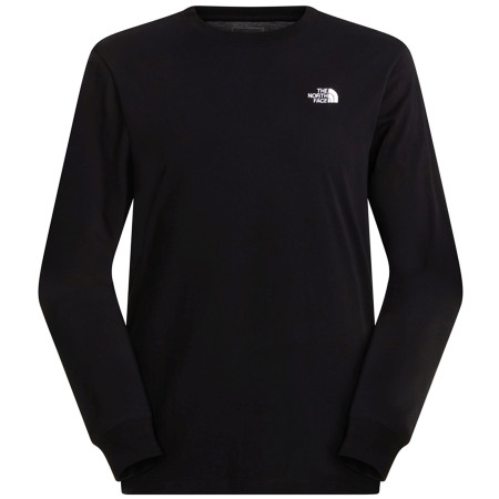 Herren-T-Shirt The North Face Evolution Simple Dome Regular Long-Sleeve Tee schwarz TNF BLACK