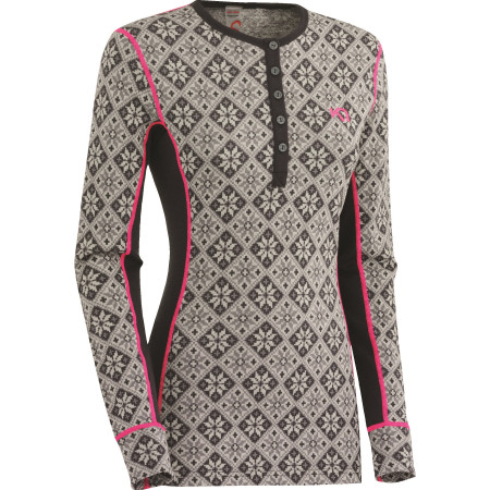Damen-Funktionsshirt Kari Traa Rose LS grau Ebony