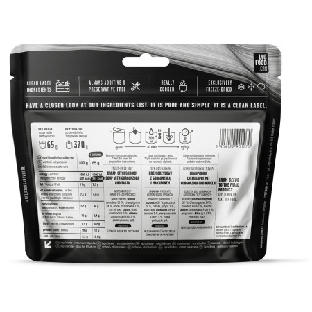 Trekkingnahrung Lyo food Creamy Mushroom Soup