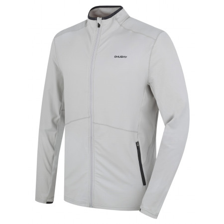 Herren-Sweatshirt Husky Tarp Zip hellgrau lt.grey