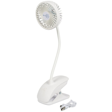Ventilator Bo-Camp Table fan with clamp Flex weiß White
