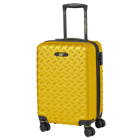Koffer auf Rollen Caterpillar Industrial Plate S gelb Sulphur