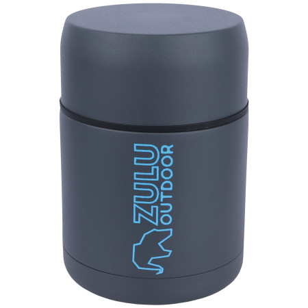 Thermobehälter fürs Essen Zulu Foodie 0,7l grau/blau grey/blue