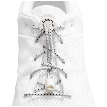 Schnürsenkel Lock Laces Original weiß White