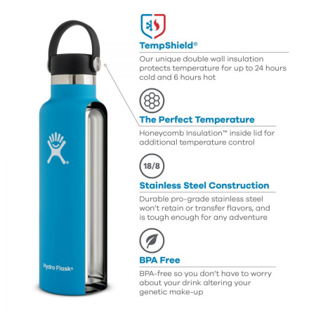 Thermoflasche Hydro Flask Standard Flex Cap 24 oz
