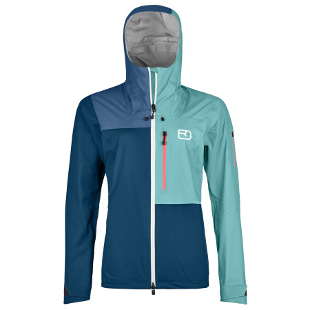 Damenjacke Ortovox 3L Ortler Jacket W dunkelblau petrol blue
