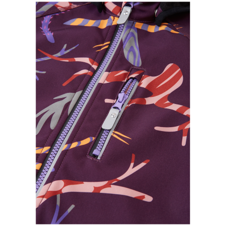 Kinder-Softshell-Jacke Reima Vantti Deep Purple