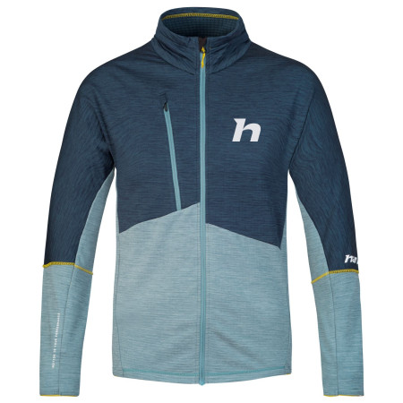 Herren Funktions-Sweatshirt Hannah Niro dunkelblau stratified sea/silver blue mel