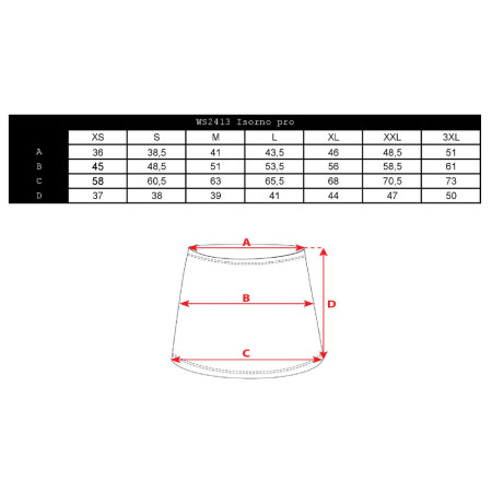 Damen- Radlerrock Silvini Isorno Pro