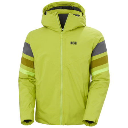 Herren-Winterjacke Helly Hansen Panoramic Ins Jacket grün 500 Pulse Green