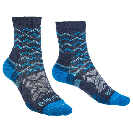 Damensocken Bridgedale Hike LW MP 3/4 Crew Women's dunkelblau denim/blue/119