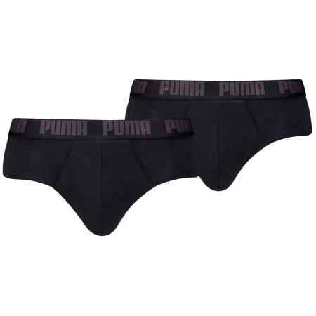 Herrenslips Puma Everyday Brief 2P schwarz Black