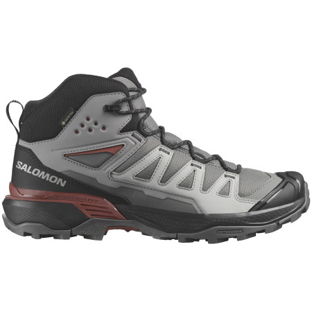 Herrenschuhe Salomon X Ultra 360 Mid Gore-Tex grau Pewter / Black / Burnt Henna