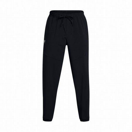 Herren-Jogginghose Under Armour Vibe Woven Jogger schwarz Black/White