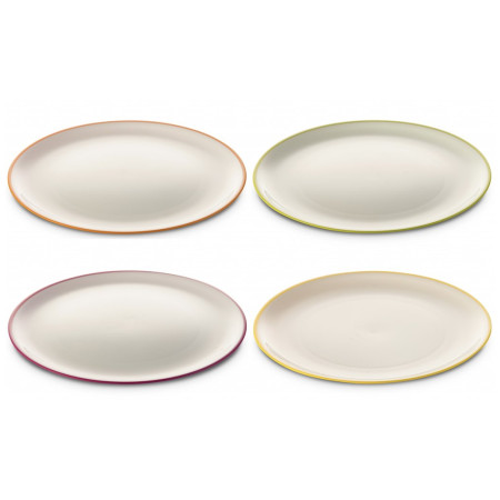 Teller-Set Omada Sanaliving DinnerPlate Set 4x Plate 24xh2cm
