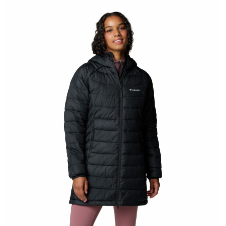 Damen-Wintermantel Columbia Powder Lite™ II Mid Jacket schwarz Black