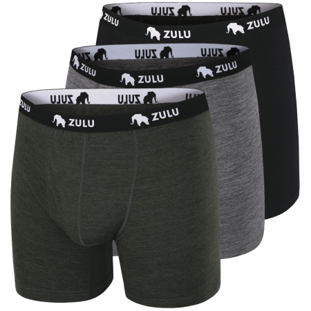 Herren-Boxershorts Zulu Merino 160 6in 3-pack mix2