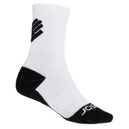 Socken Sensor Race Merino weiß White