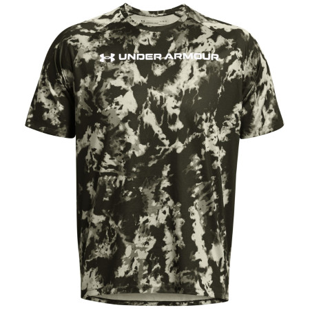 Herren-T-Shirt Under Armour Tech ABC Camo SS grün grn
