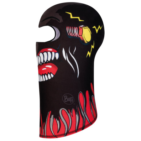 Kinder-Kapuzenmütze Buff Polar Balaclava schwarz TerrifyingBlack