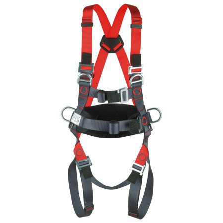 Klettergurt Camp Vertical 2 Plus schwarz/rot