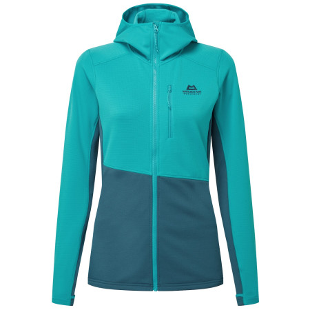 Damenjacke Mountain Equipment Durian Hooded Wmns Jacket blau Topaz/Majolica
