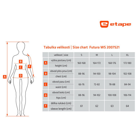 Damenjacke Etape Jacke Futura WS
