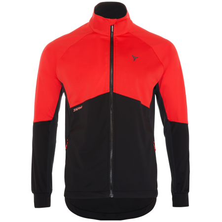 Herren Radtrikot Silvini Pusterio rot ruby-black